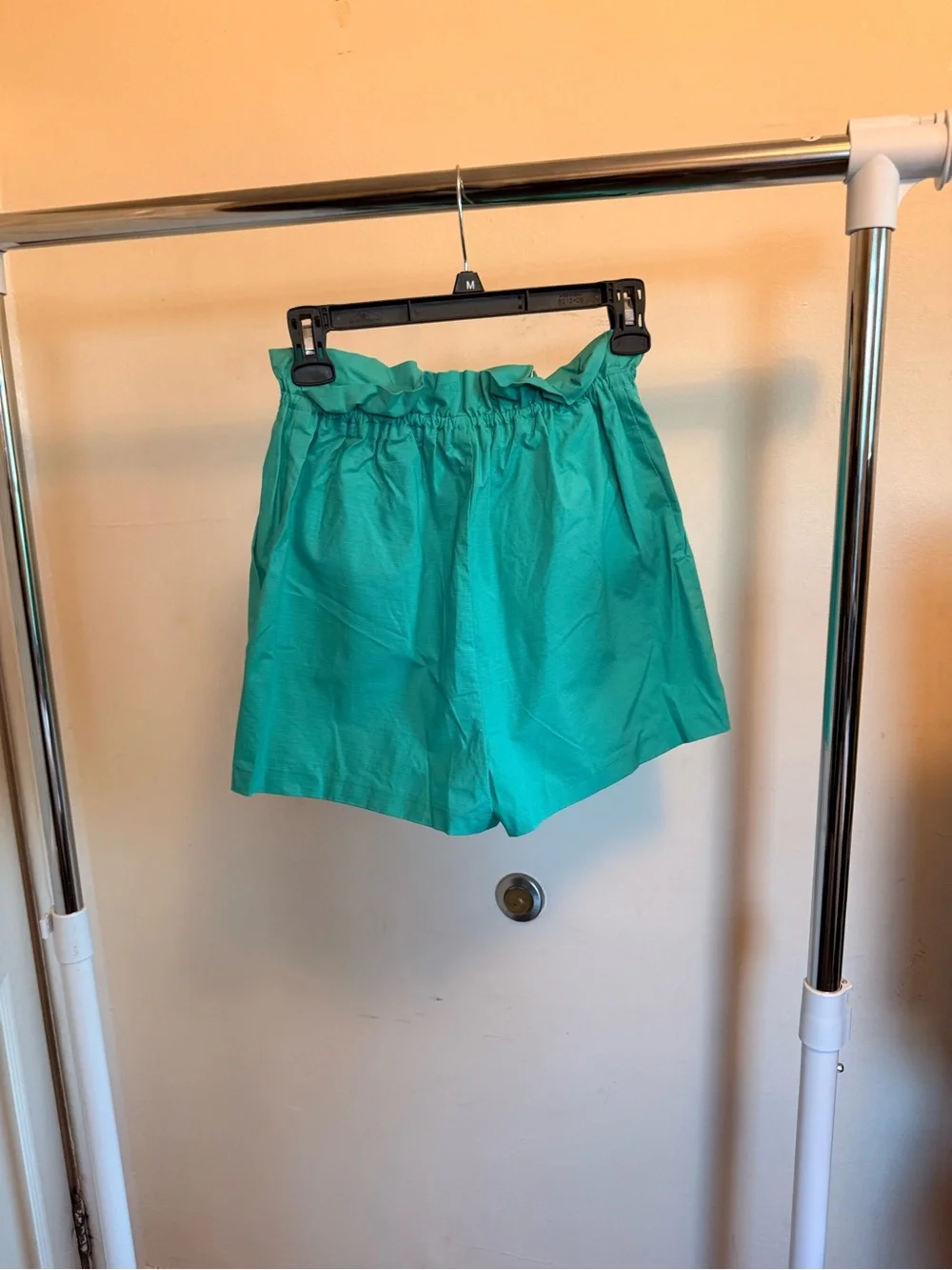 Women’s Teal Drawstring Swim Shorts